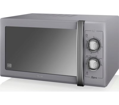 SWAN  Retro SM22070GRN Solo Microwave - Grey